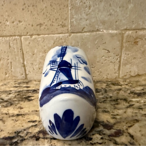 Elesva #015 Holland Delft Blue ceramic clog, a traditional Dutch Artwork - Picture 2 of 6